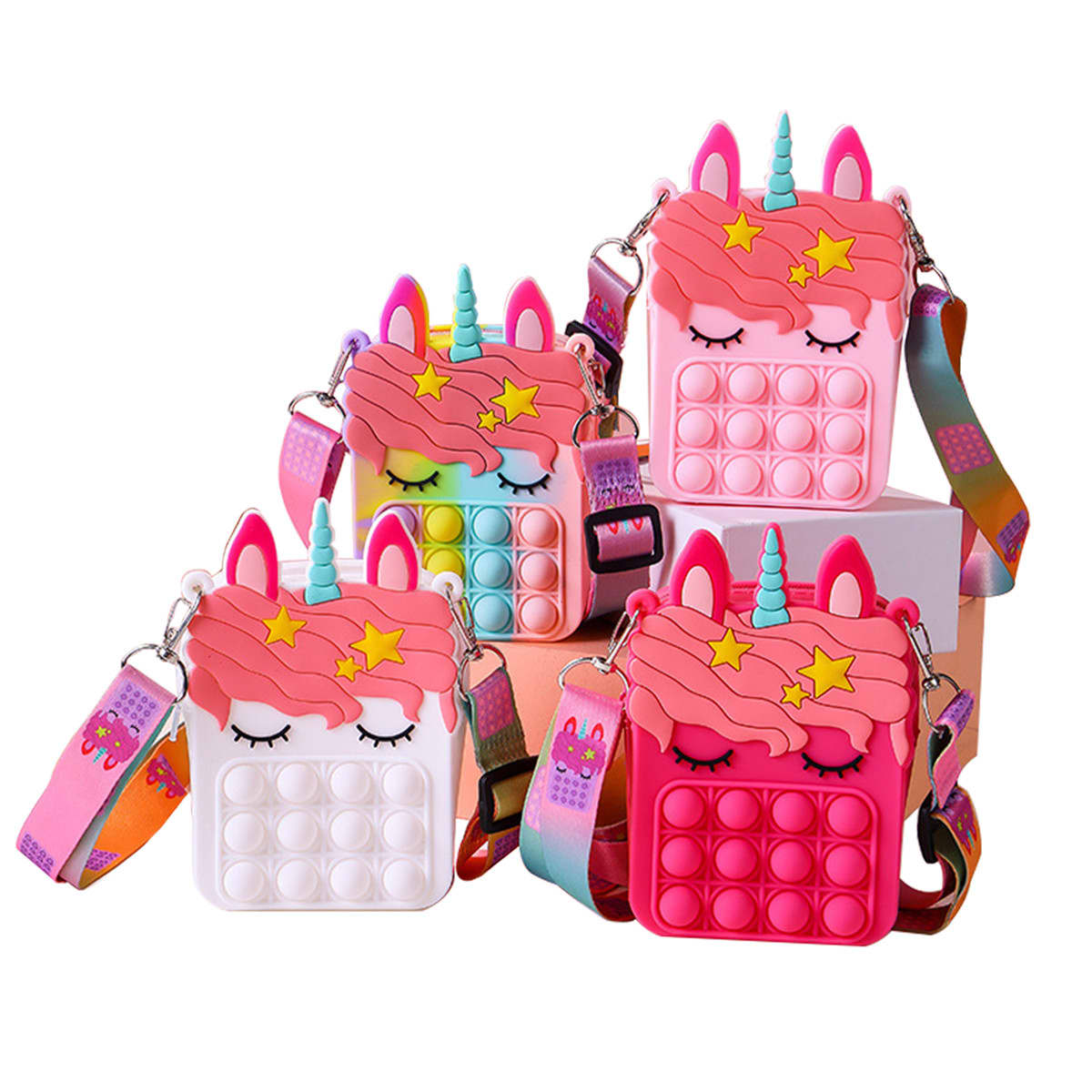 Pop Fidget Unicorn Bag