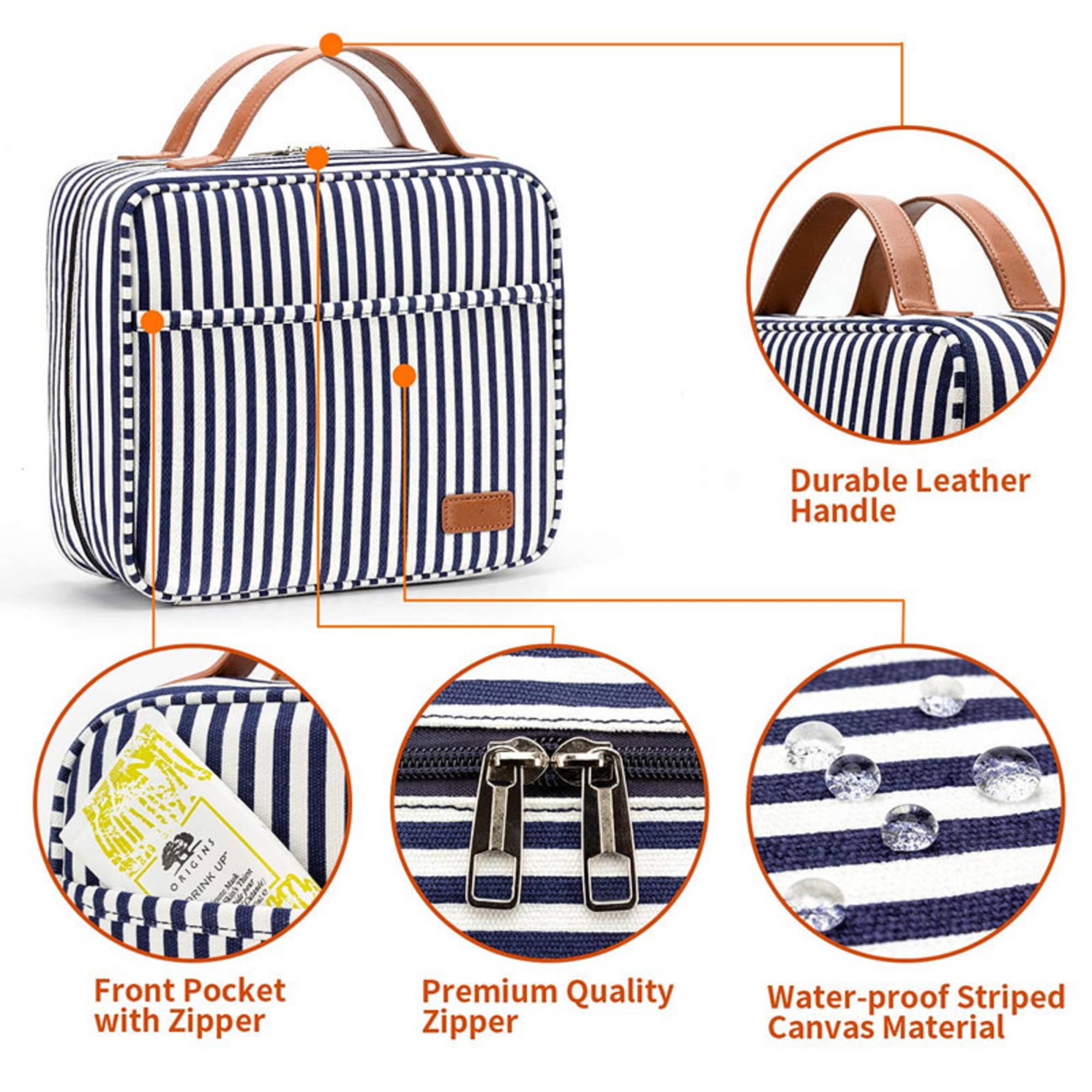 Hanging Travel Toiletry Bag - NW05283 Image 