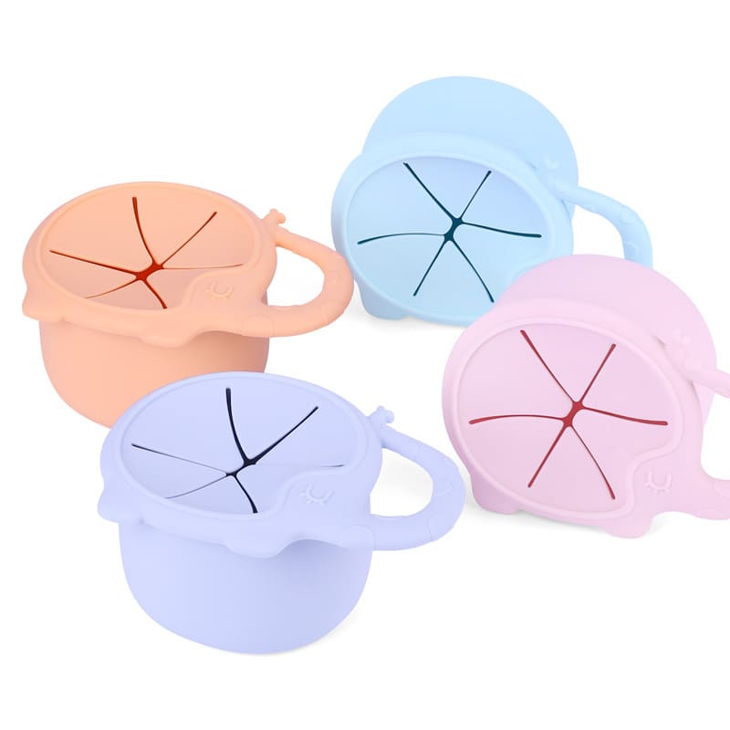 Silicone Elephant Snack Catcher