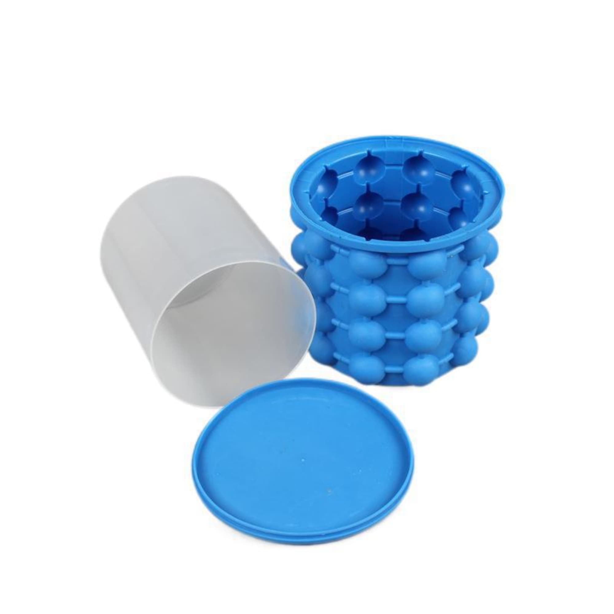 Silicone Ice Cube Maker & Bucket