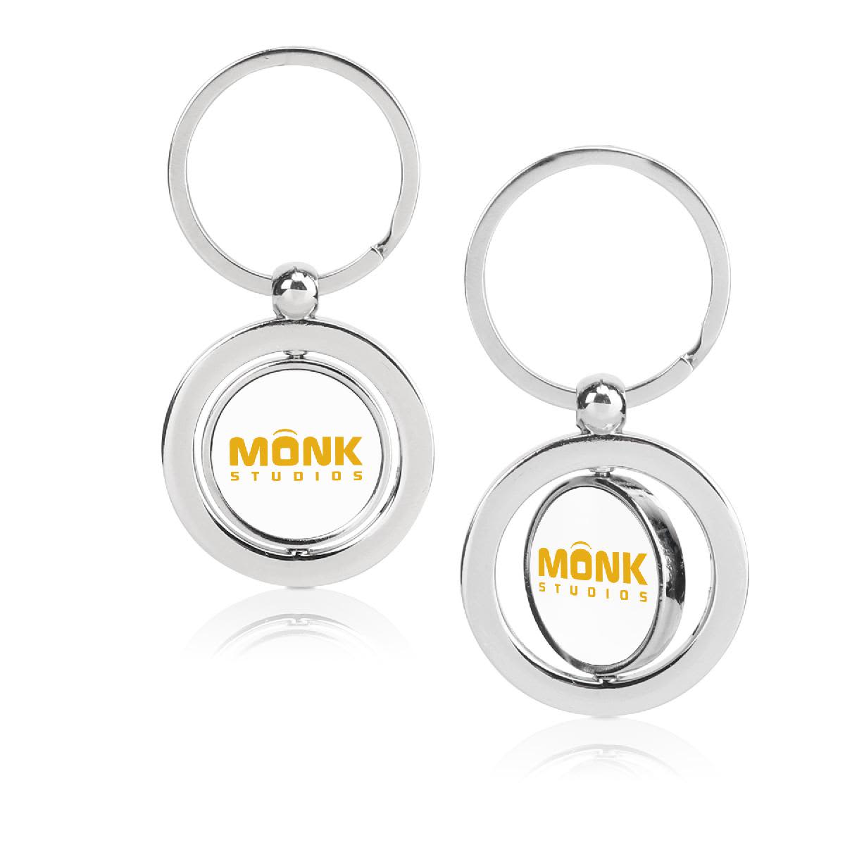 Metal Spinning Keychain