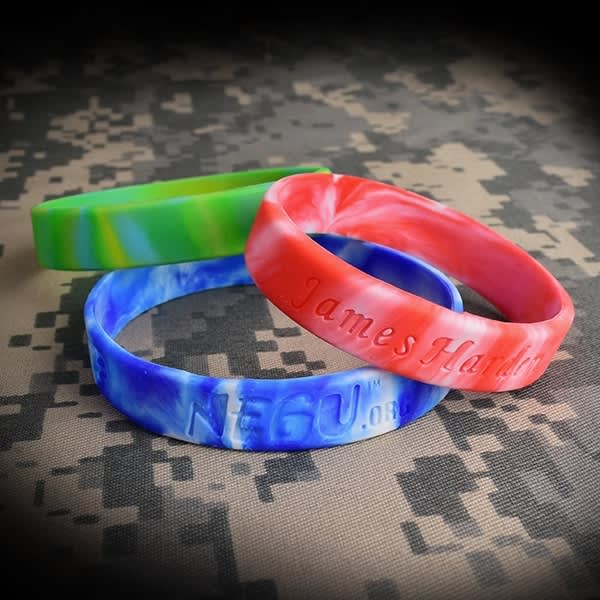 Silicone Wristband (Swirl)