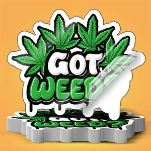 2" Custom Clear Stickers