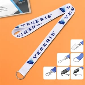 1/2" Dye Sublimated Lanyard