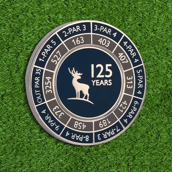 Hard Enamel Poker Chip Ball Mark