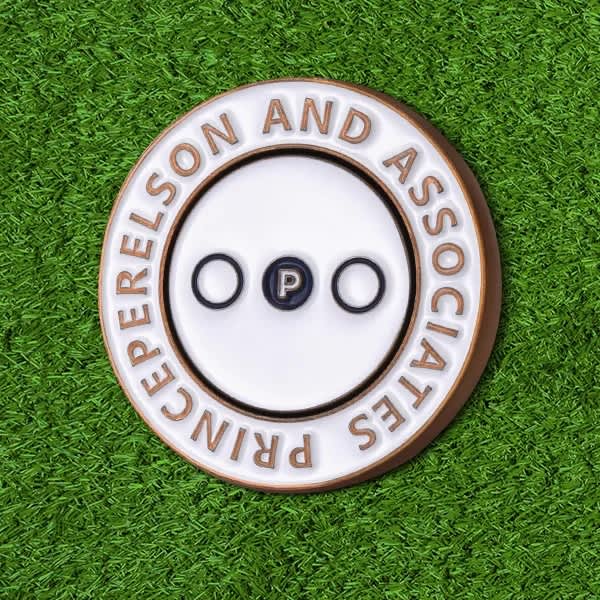 Soft Enamel Magnetic Ball Mark