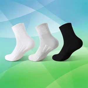 Quarter Cushioned Sports Non-Slip Unisex Socks
