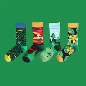 Custom Casual Heat Transfer Full colour Socks