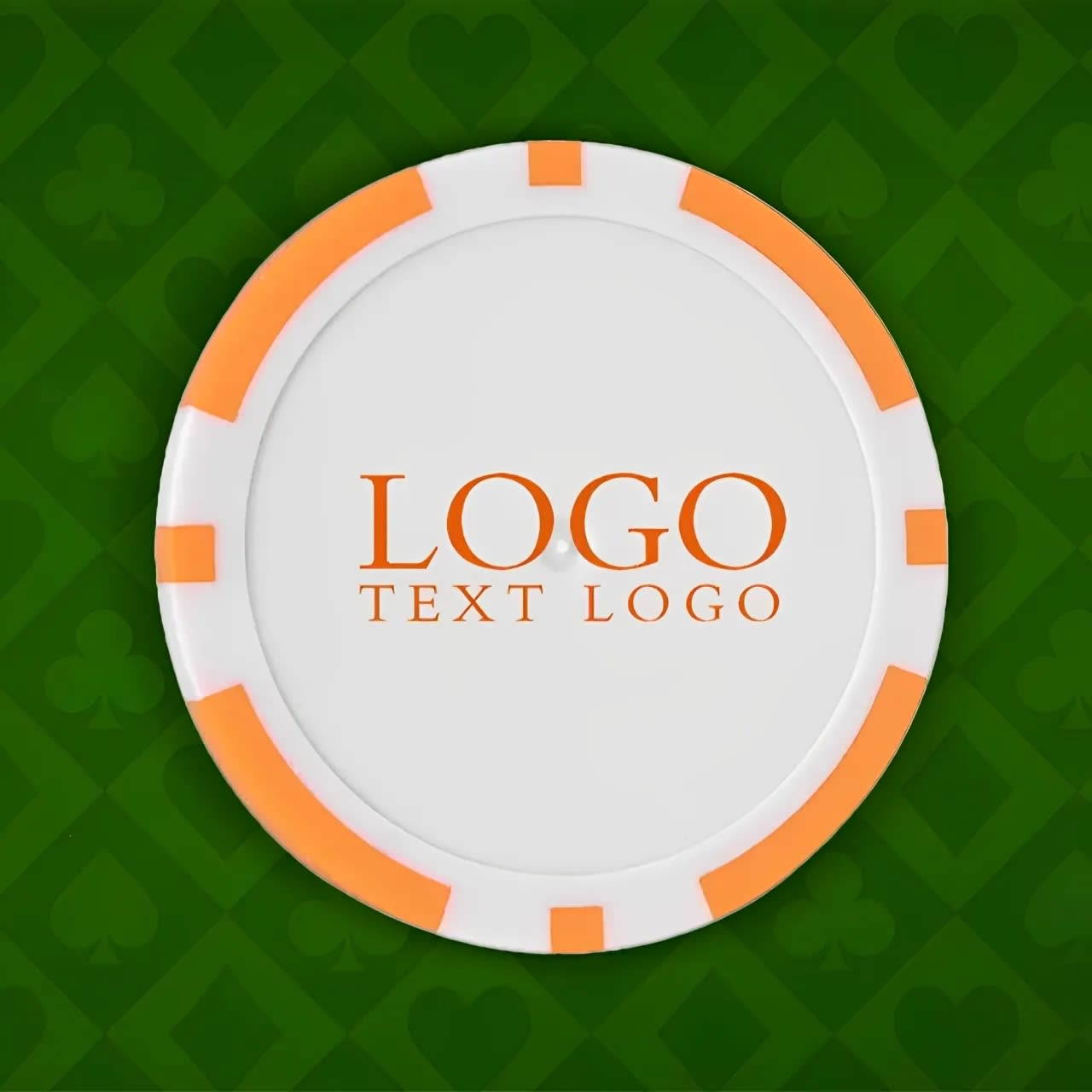 Stripe Custom Logo Chips