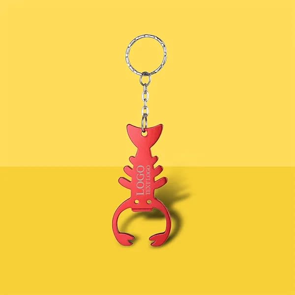 Lobster Shape Bottle Opener Key Chain