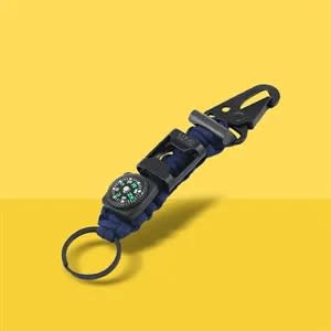Multi Functional Survival Paracord Keychain