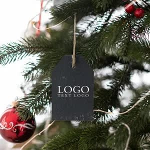 Black Slate Label Hang Tag