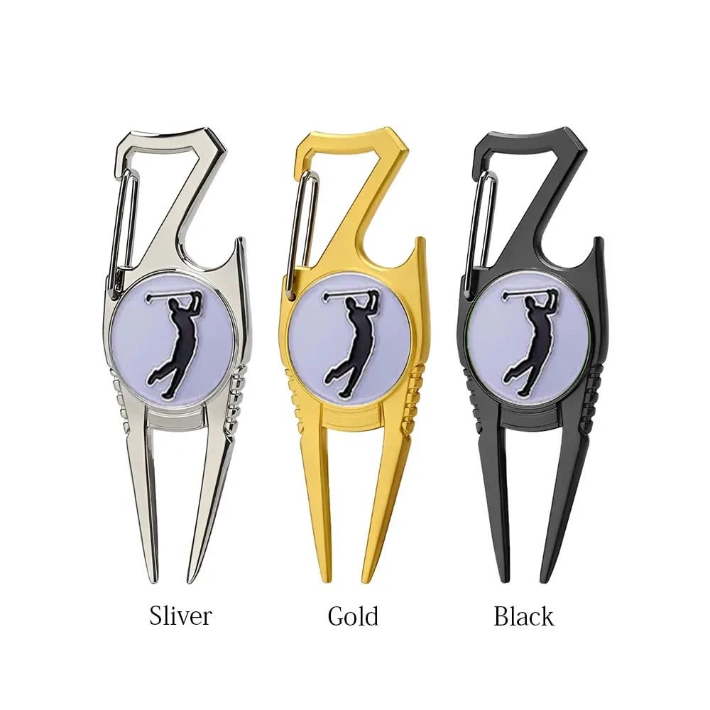 High-Quality Soft Enamel Golf Divot Repair Tool