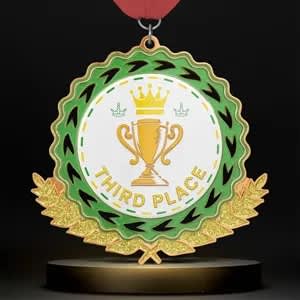 2" UV Printed Glory Medals