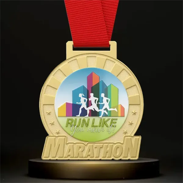 2" UV Printed Marathon Medals