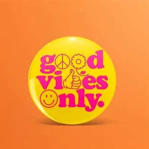1" Circle Custom Buttons