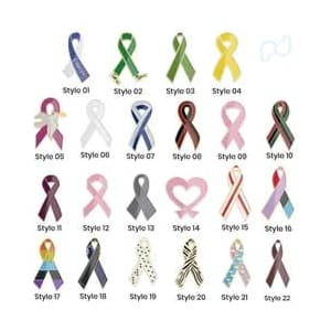 Stock Awareness Ribbon Pins
