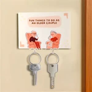 2.5" Acrylic Couples Keychains