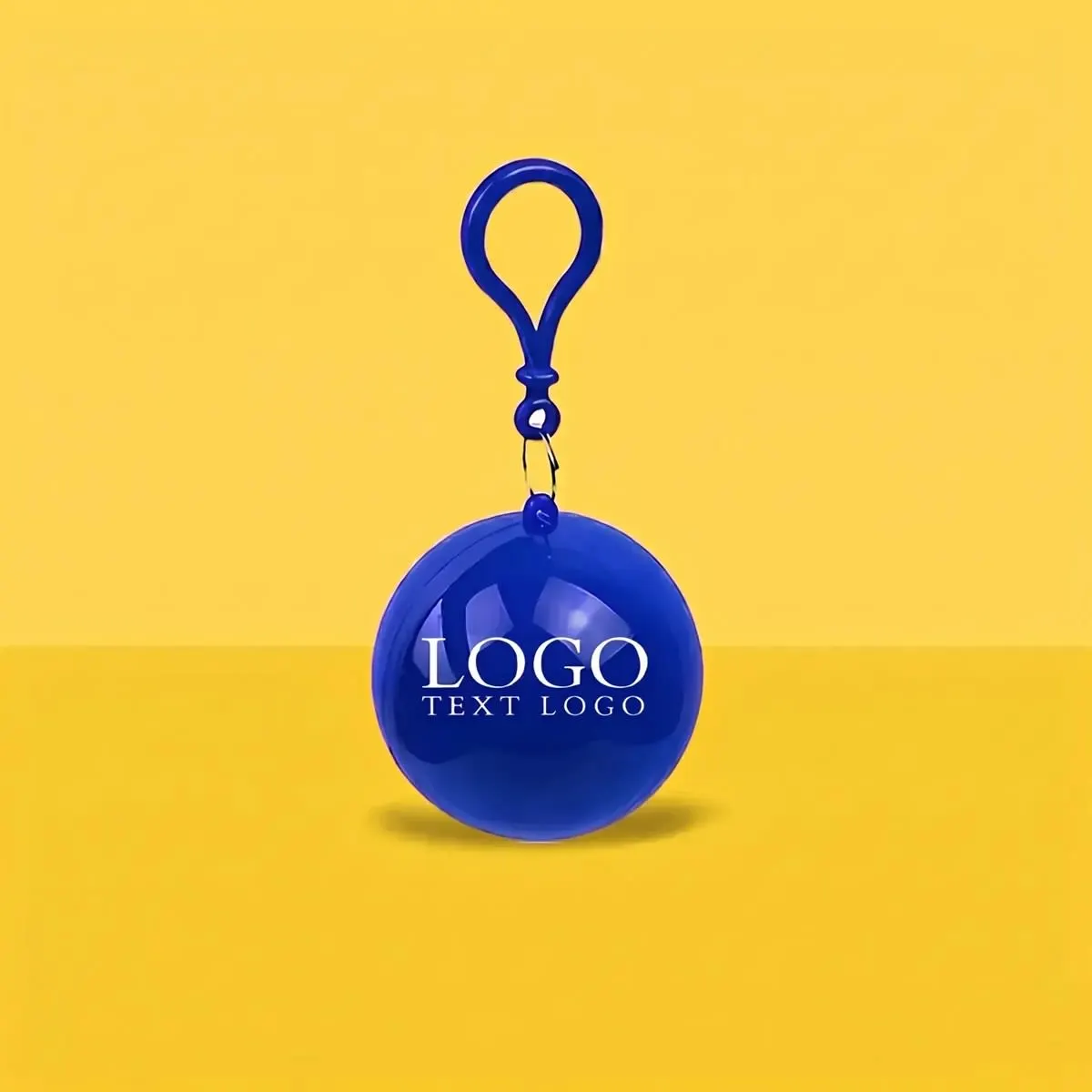 Keychain Ball Poncho Disposable Raincoat