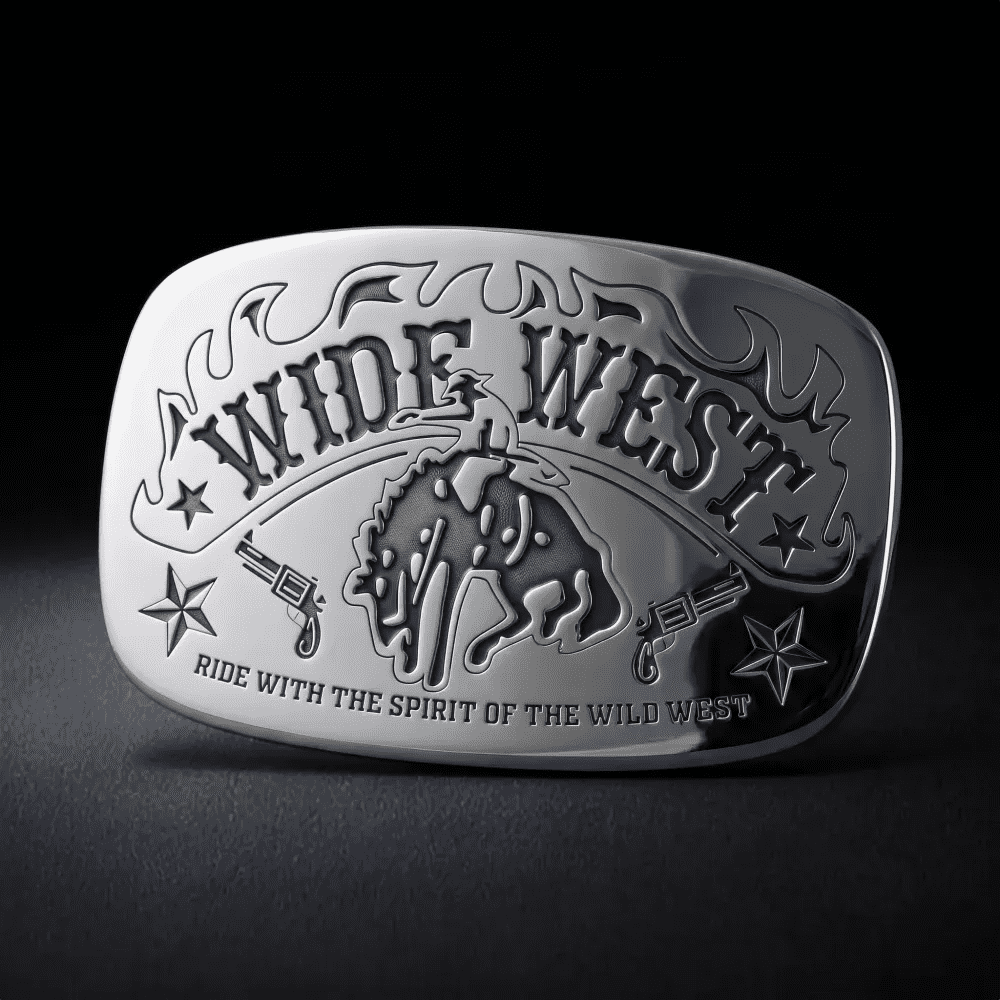 Engraved Belt Buckles 3"