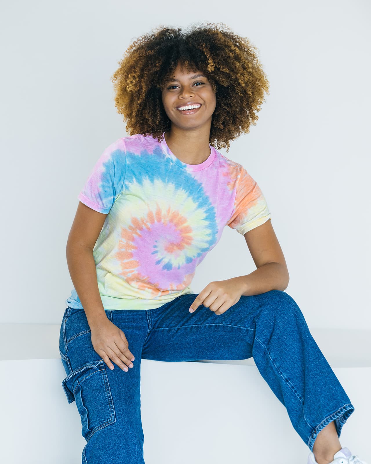 Colortone® Tie Dye Adult T-Shirt GI-1000