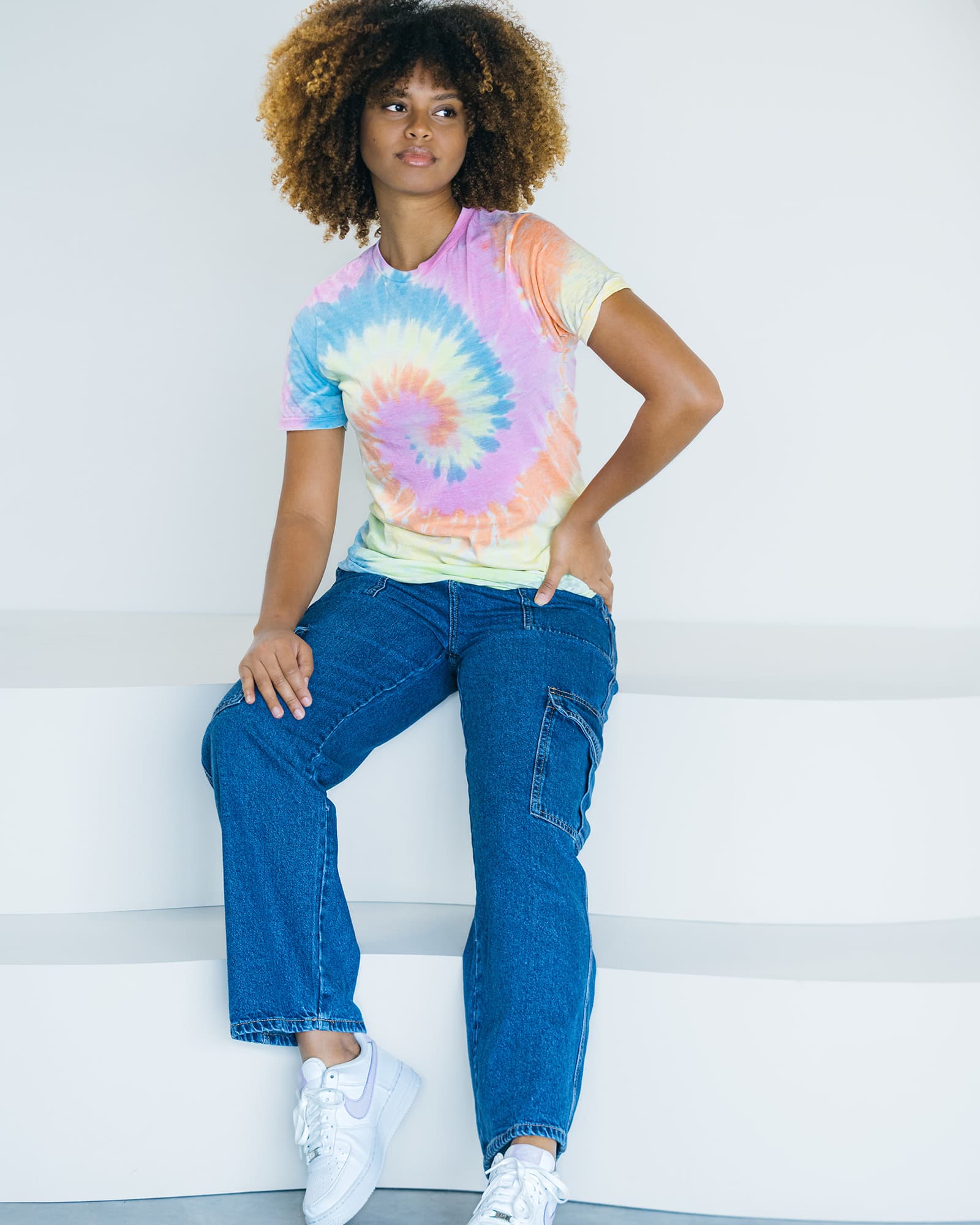 Colortone® Tie Dye Adult T-Shirt GI-1000