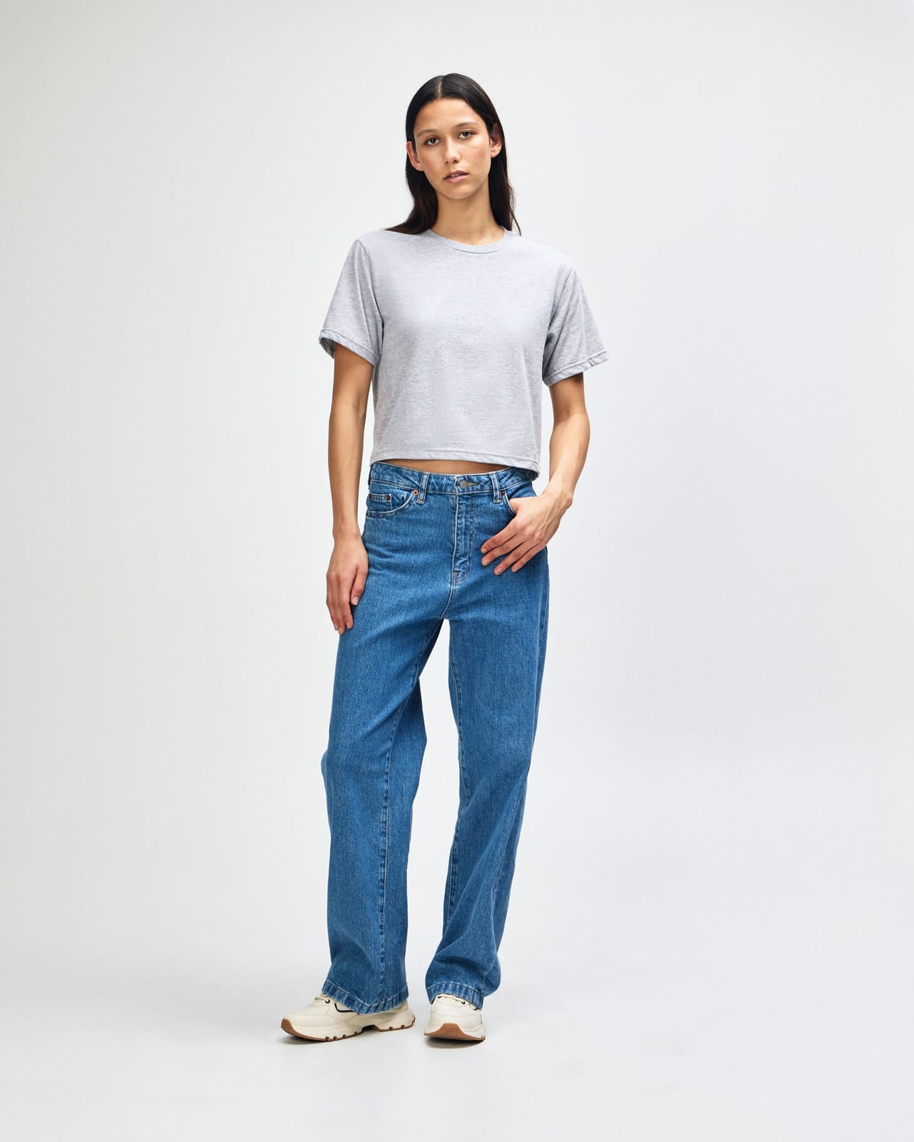 American Apparel Fine Jersey Boxy T-Shirt GI-102