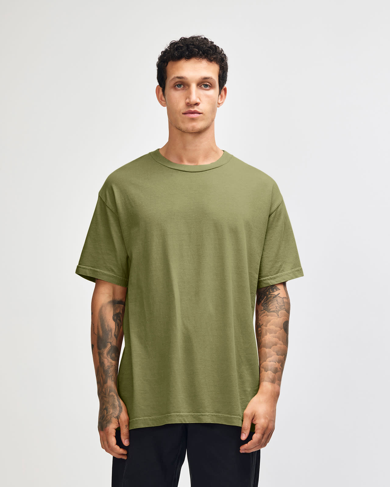 American Apparel Unisex Garment Dyed Heavyweight Cotton T-Shirt