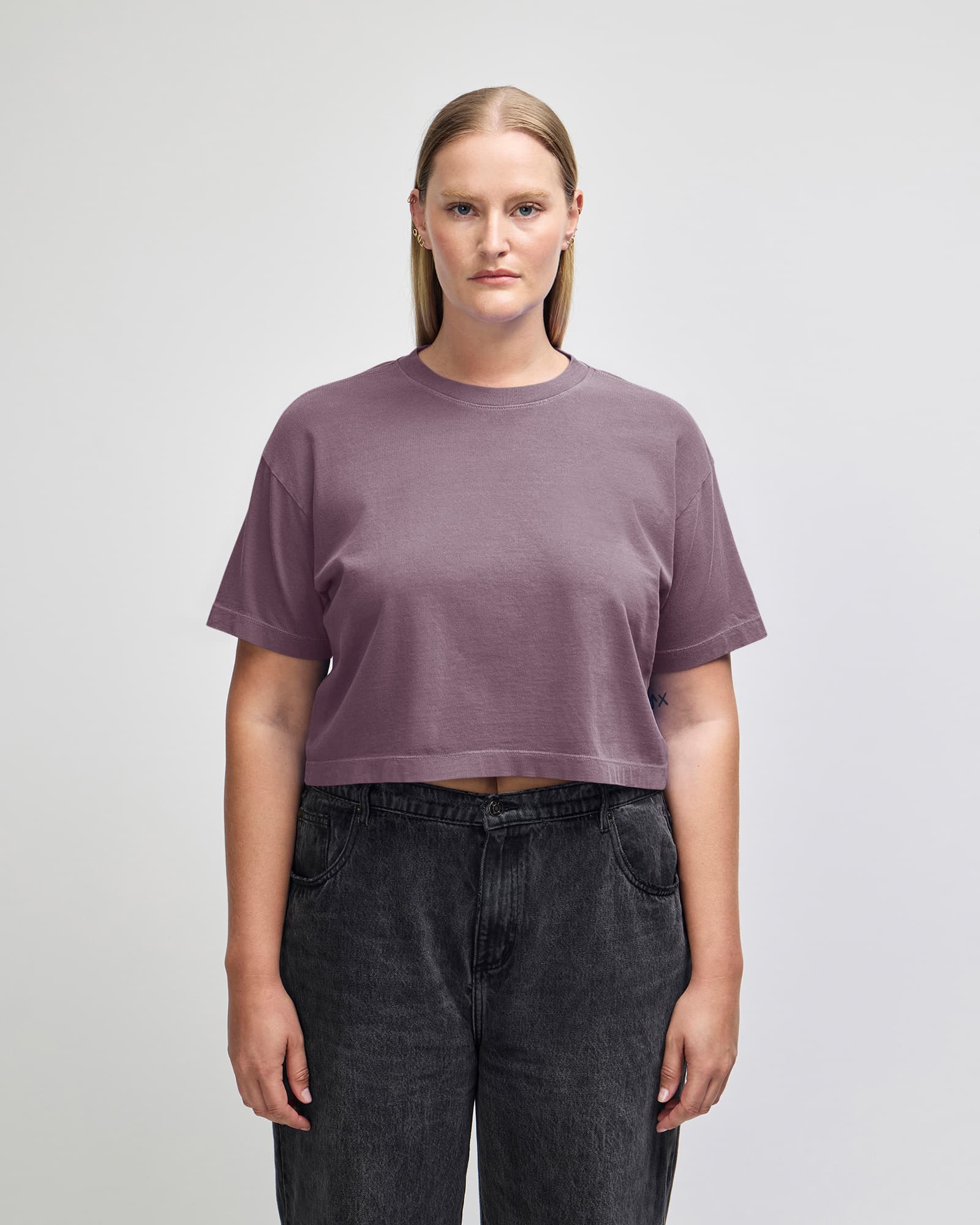 Faded Smokey Violet