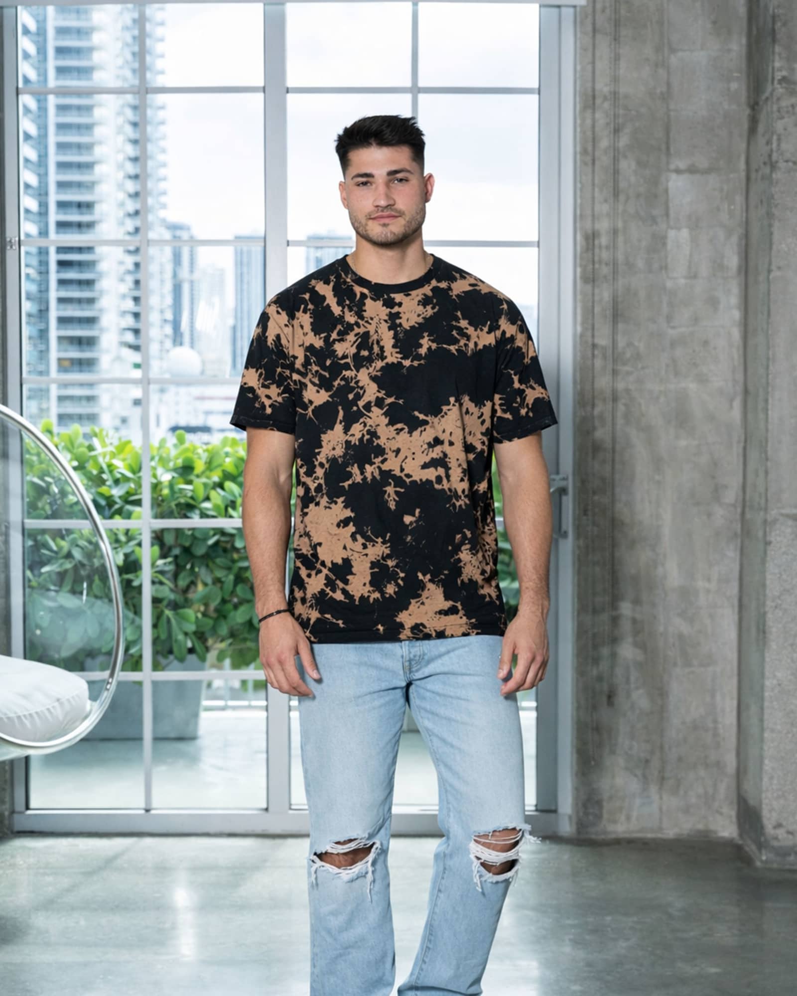 Colortone® Bleach Out Dyed T-Shirt GI-1385