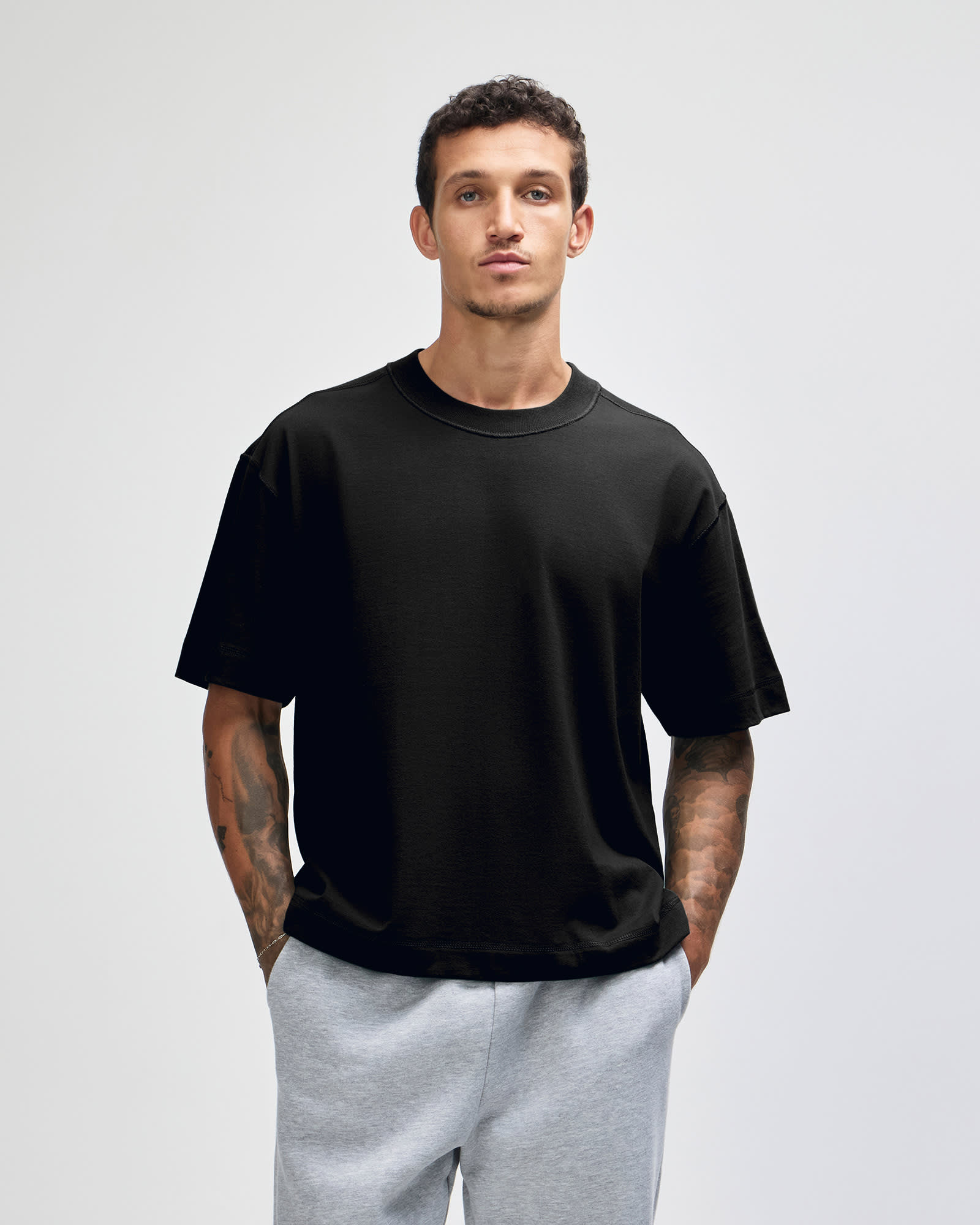 American Apparel Heavyweight Cotton Unisex Boxy T-Shirt GI-13ML0