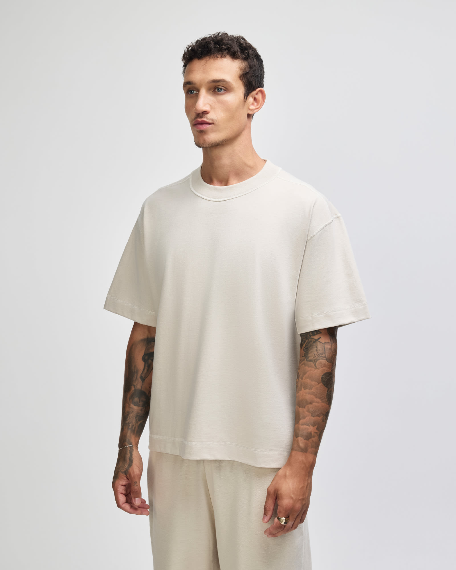 American Apparel Heavyweight Cotton Unisex Boxy T-Shirt GI-13ML0