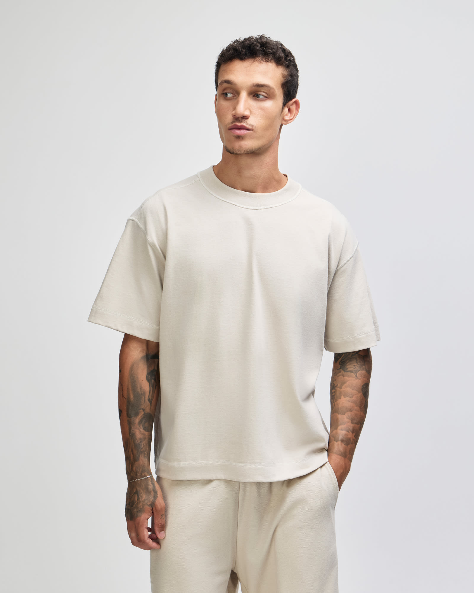 American Apparel Heavyweight Cotton Unisex Boxy T-Shirt GI-13ML0