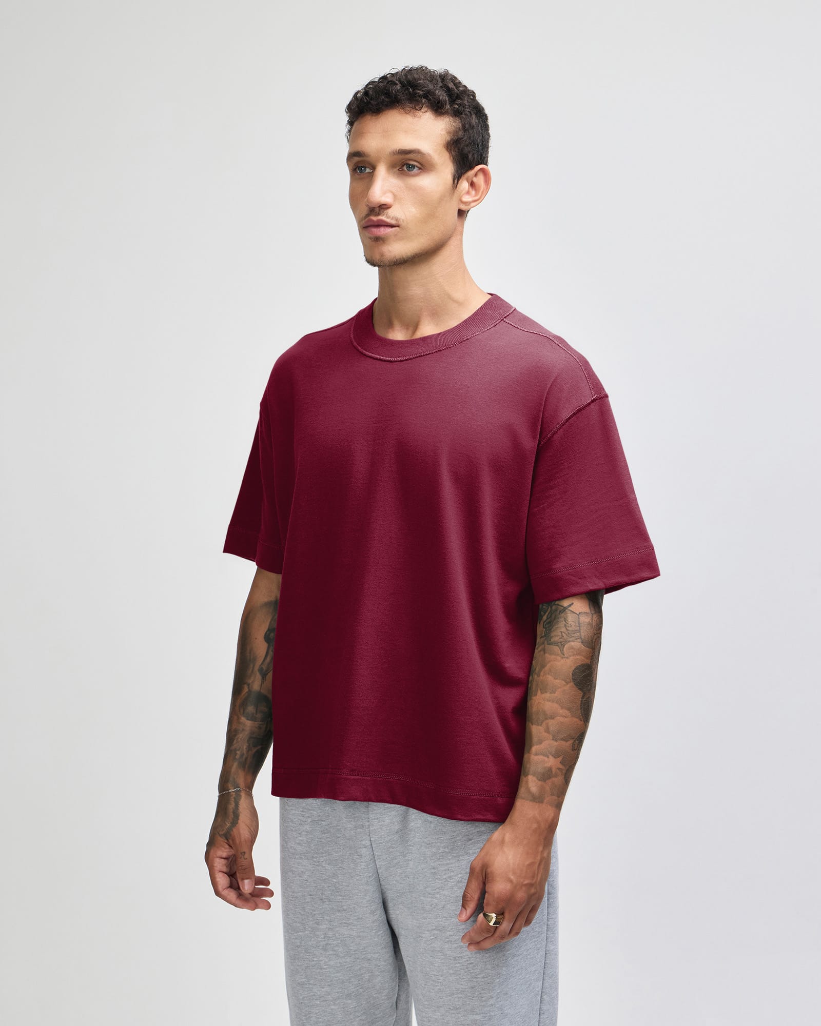 American Apparel Heavyweight Cotton Unisex Boxy T-Shirt GI-13ML0