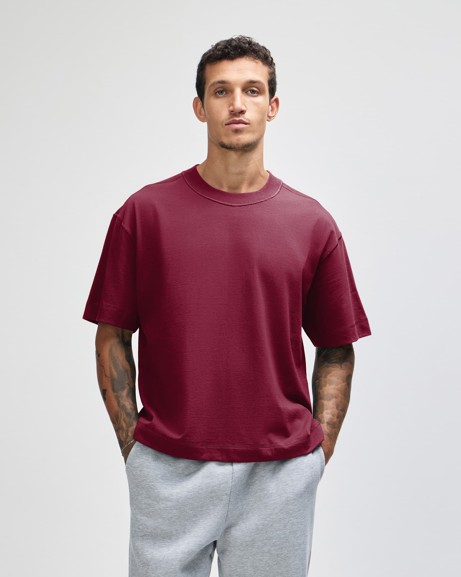 American Apparel Heavyweight Cotton Unisex Boxy T-Shirt GI-13ML0