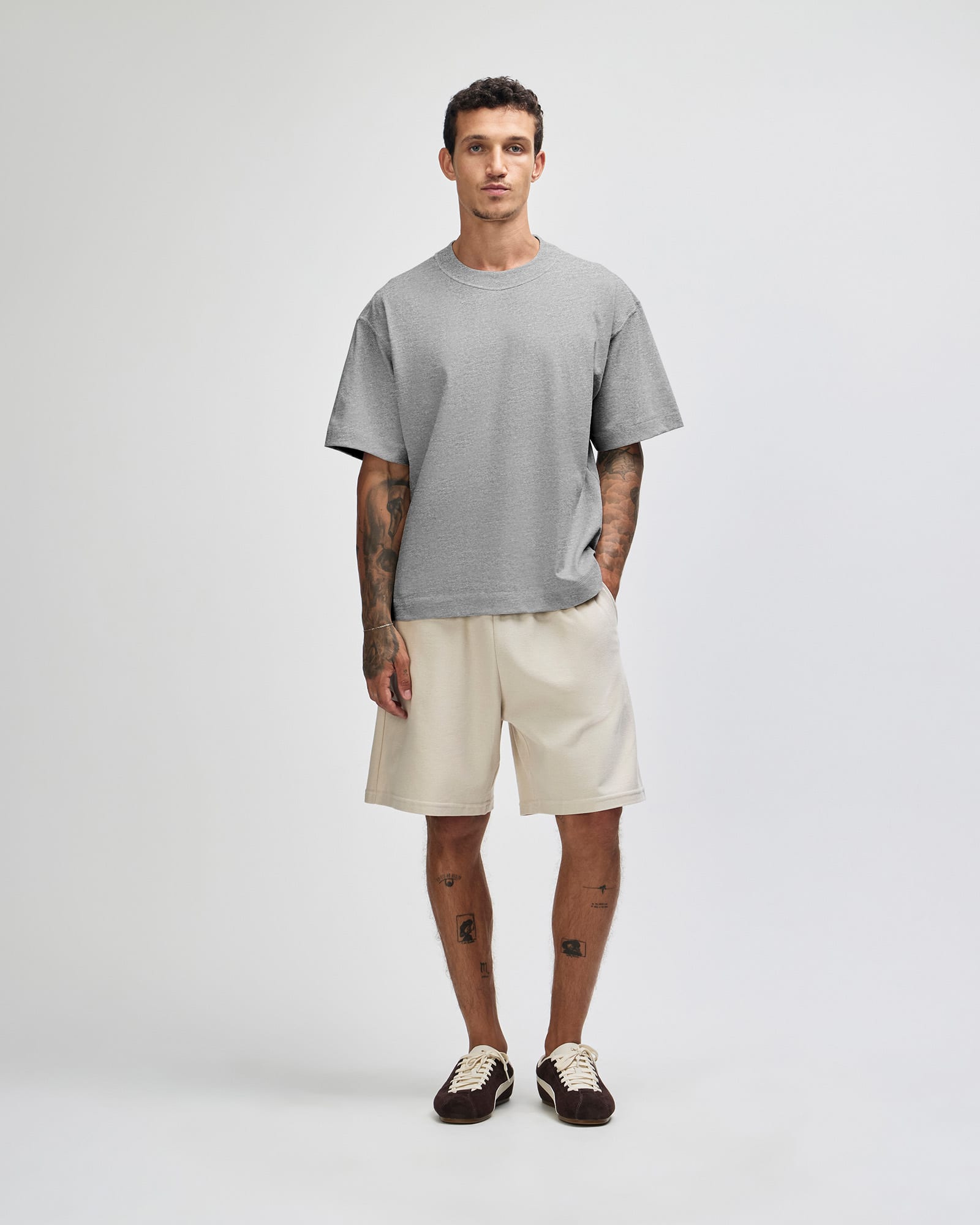 American Apparel Heavyweight Cotton Unisex Boxy T-Shirt GI-13ML0