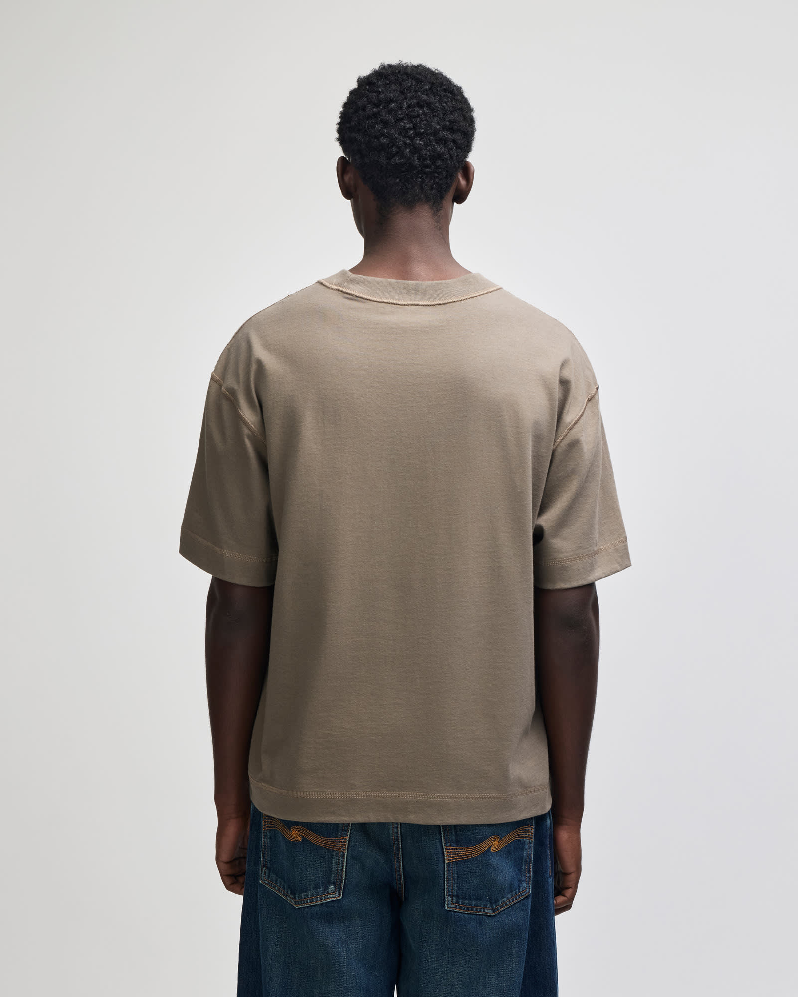 American Apparel Heavyweight Cotton Unisex Boxy T-Shirt GI-13ML0