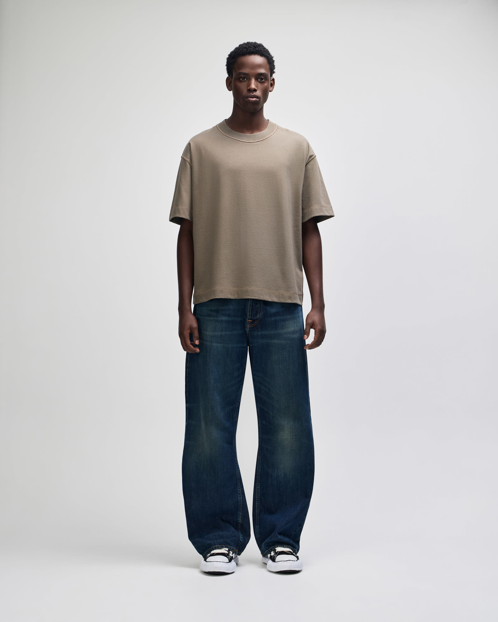 American Apparel Heavyweight Cotton Unisex Boxy T-Shirt GI-13ML0