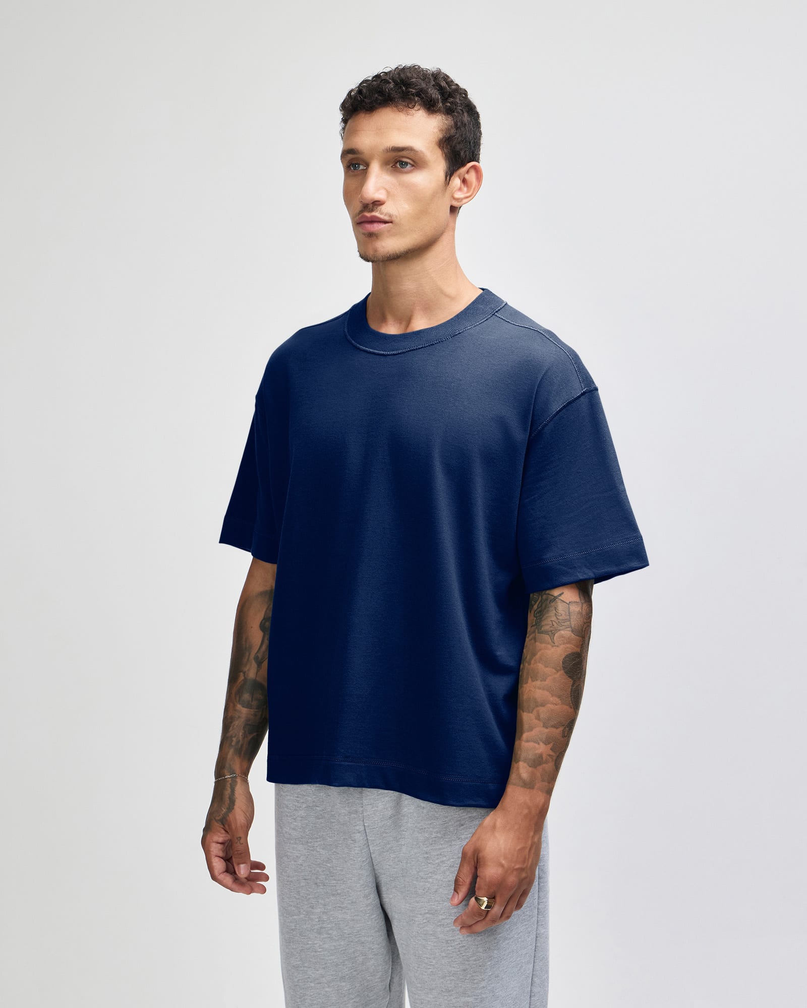 American Apparel Heavyweight Cotton Unisex Boxy T-Shirt GI-13ML0