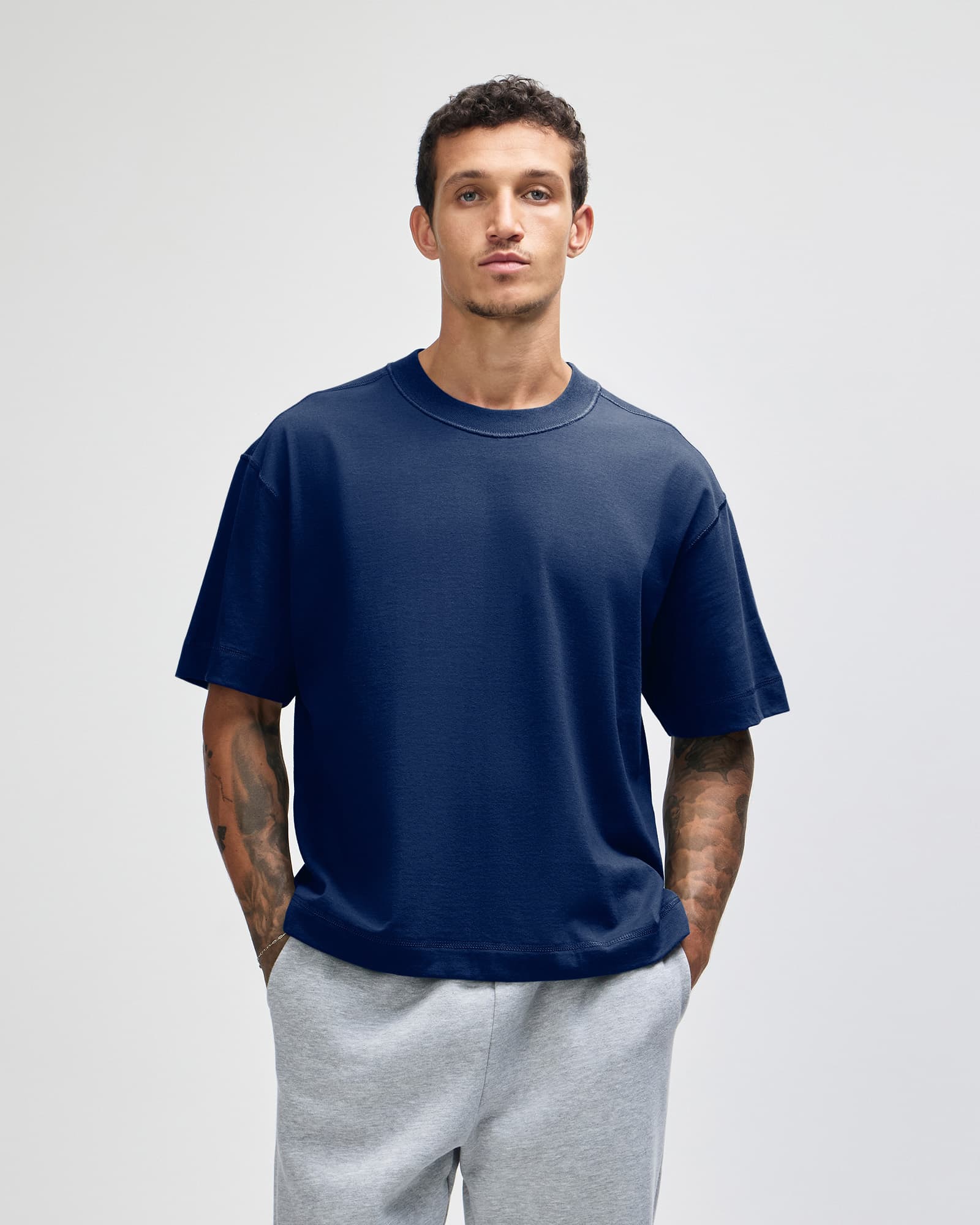 American Apparel Heavyweight Cotton Unisex Boxy T-Shirt GI-13ML0