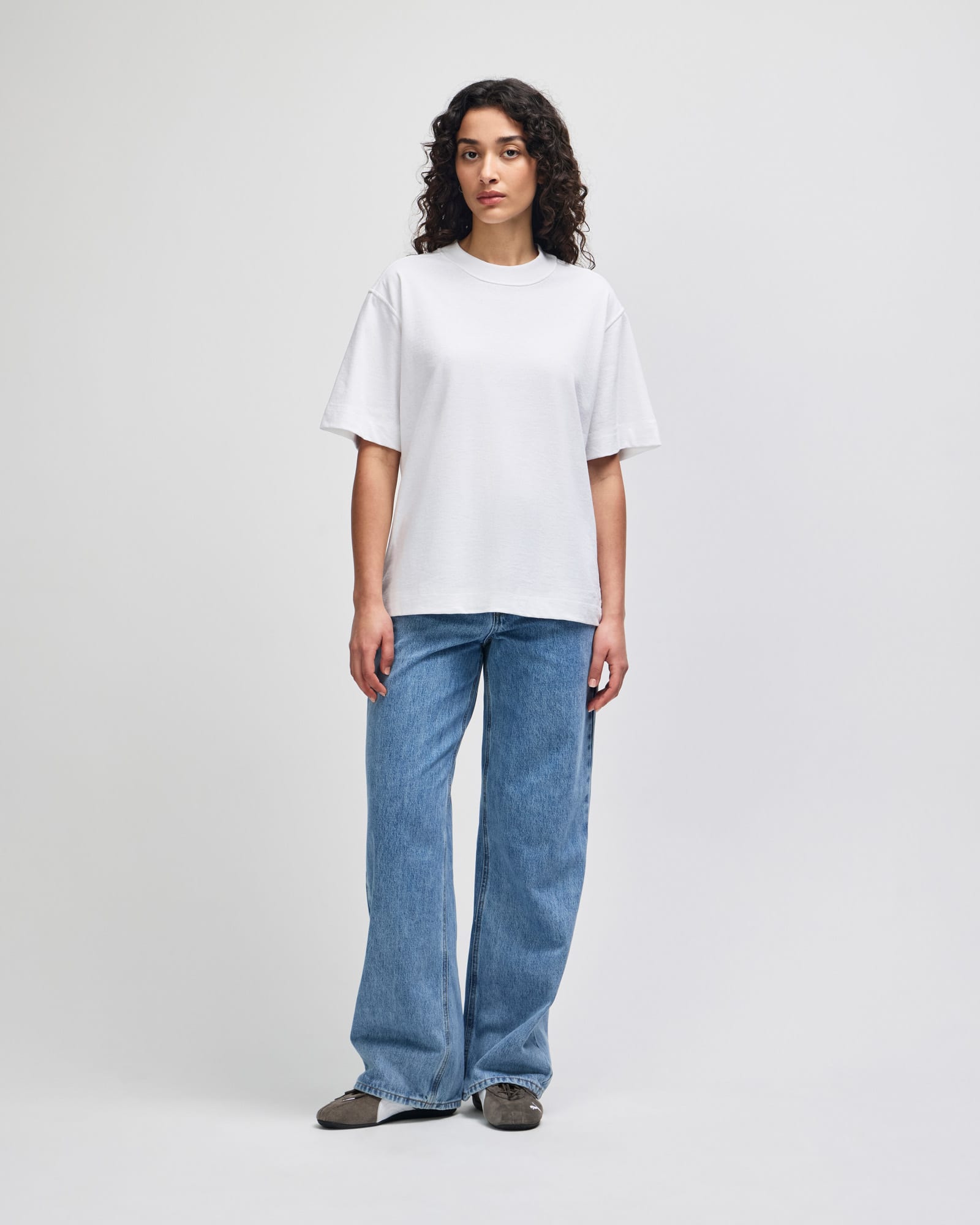 American Apparel Heavyweight Cotton Unisex Boxy T-Shirt GI-13ML0