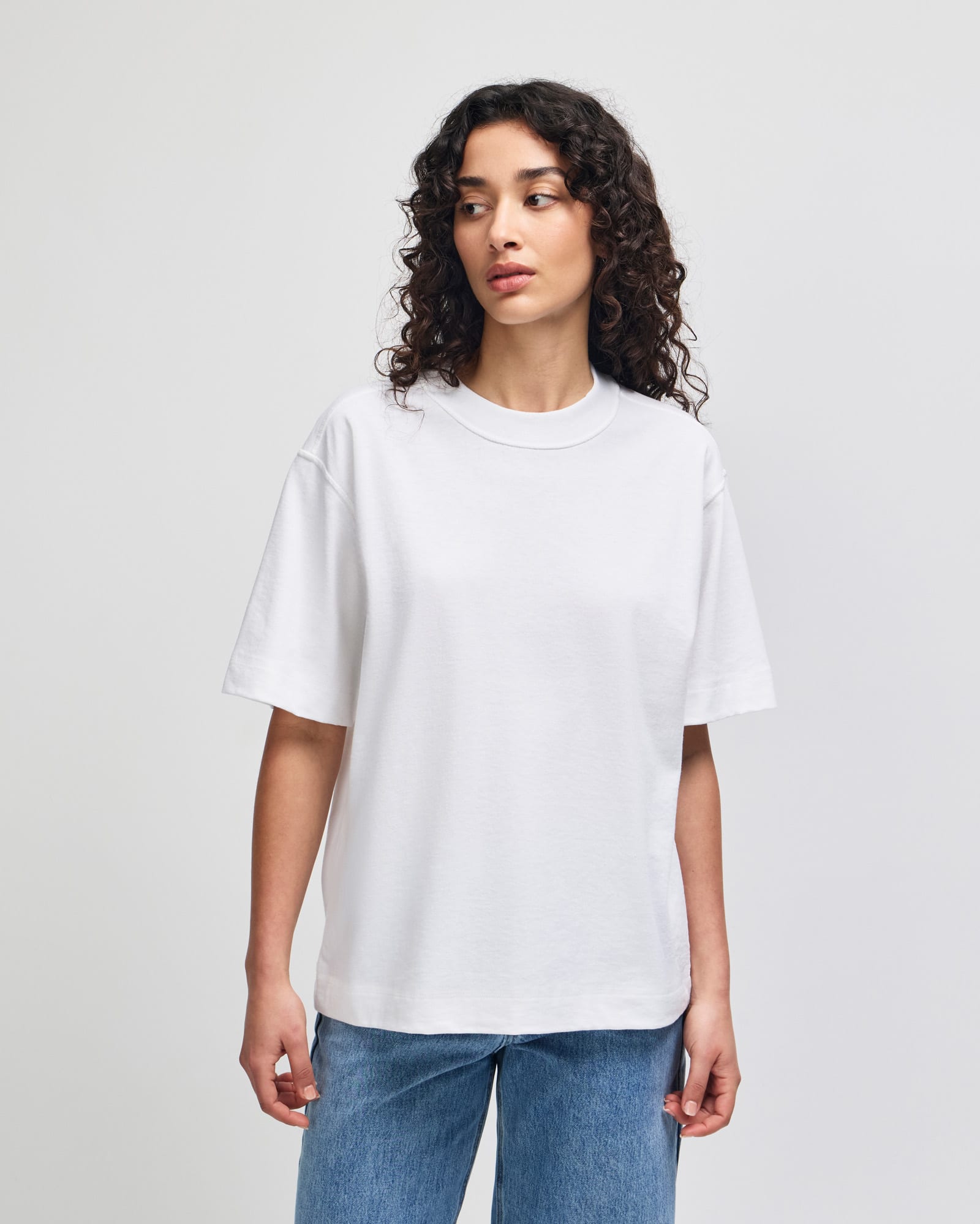 American Apparel Heavyweight Cotton Unisex Boxy T-Shirt GI-13ML0