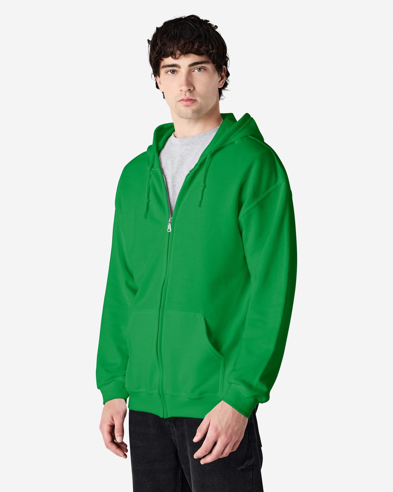 Gildan Heavy Blend Adult Full Zip Hooded Sweatshirt - 18600 Image