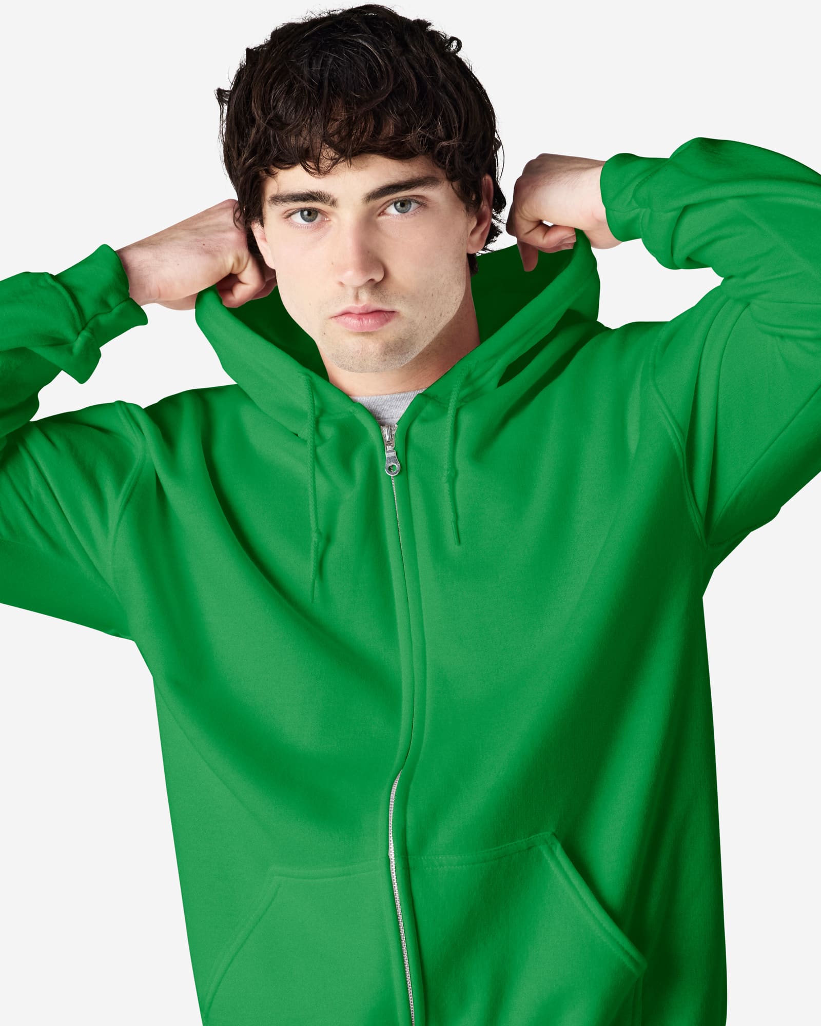 Gildan Heavy Blend Adult Full Zip Hooded Sweatshirt - 18600 Image