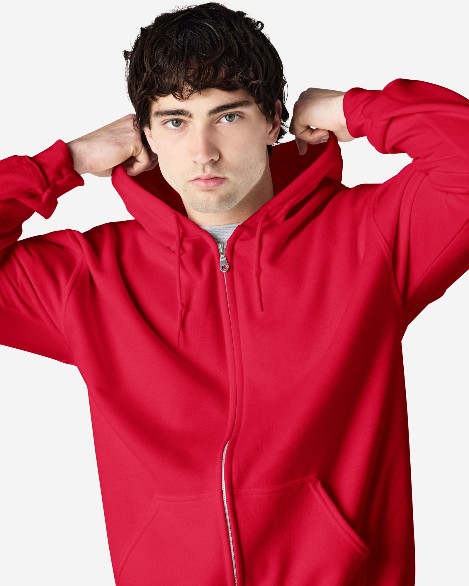 Gildan Heavy Blend Adult Full Zip Hooded Sweatshirt - 18600 Image