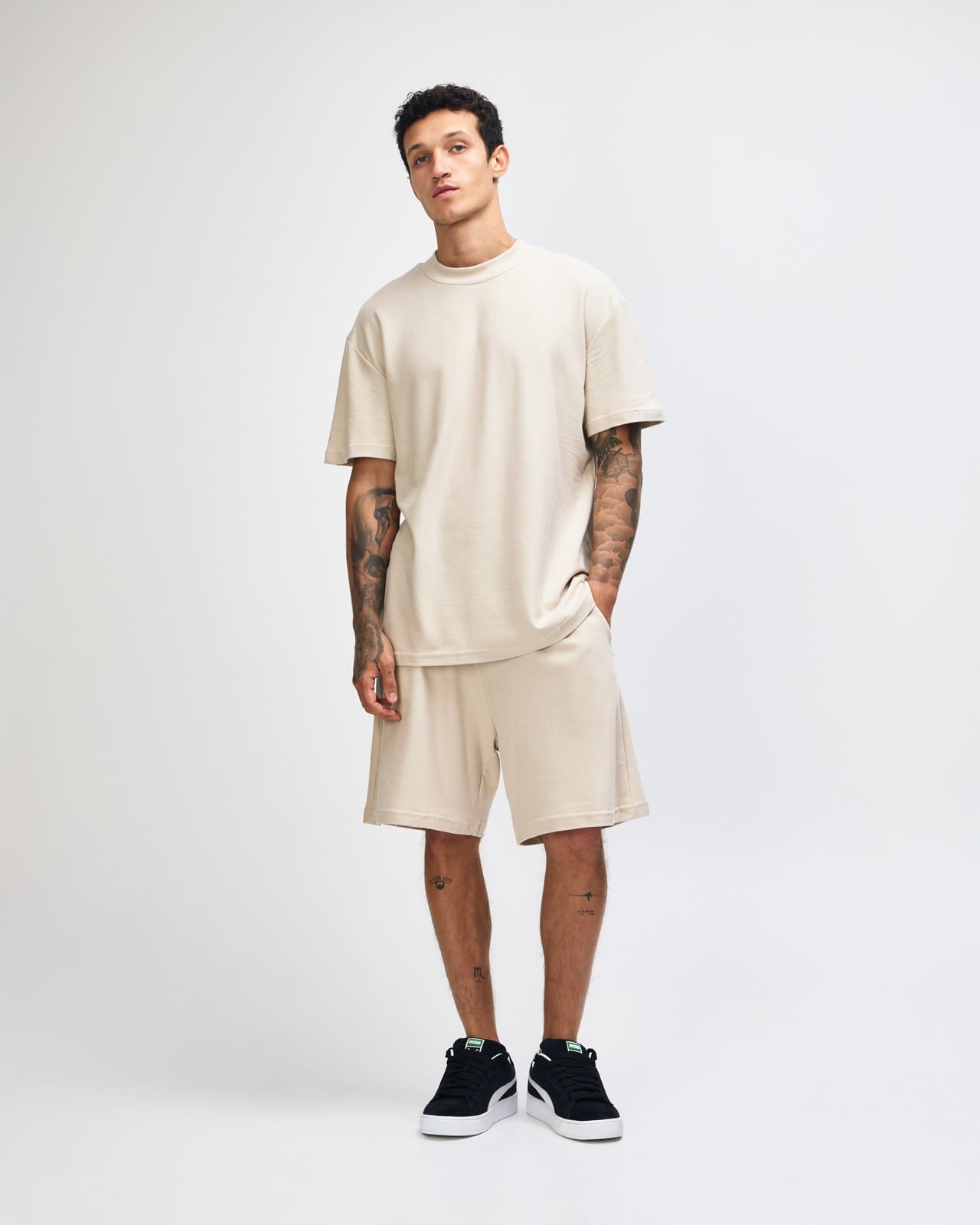 American Apparel Unisex Pique Mockneck T-shirt GI-1PQ
