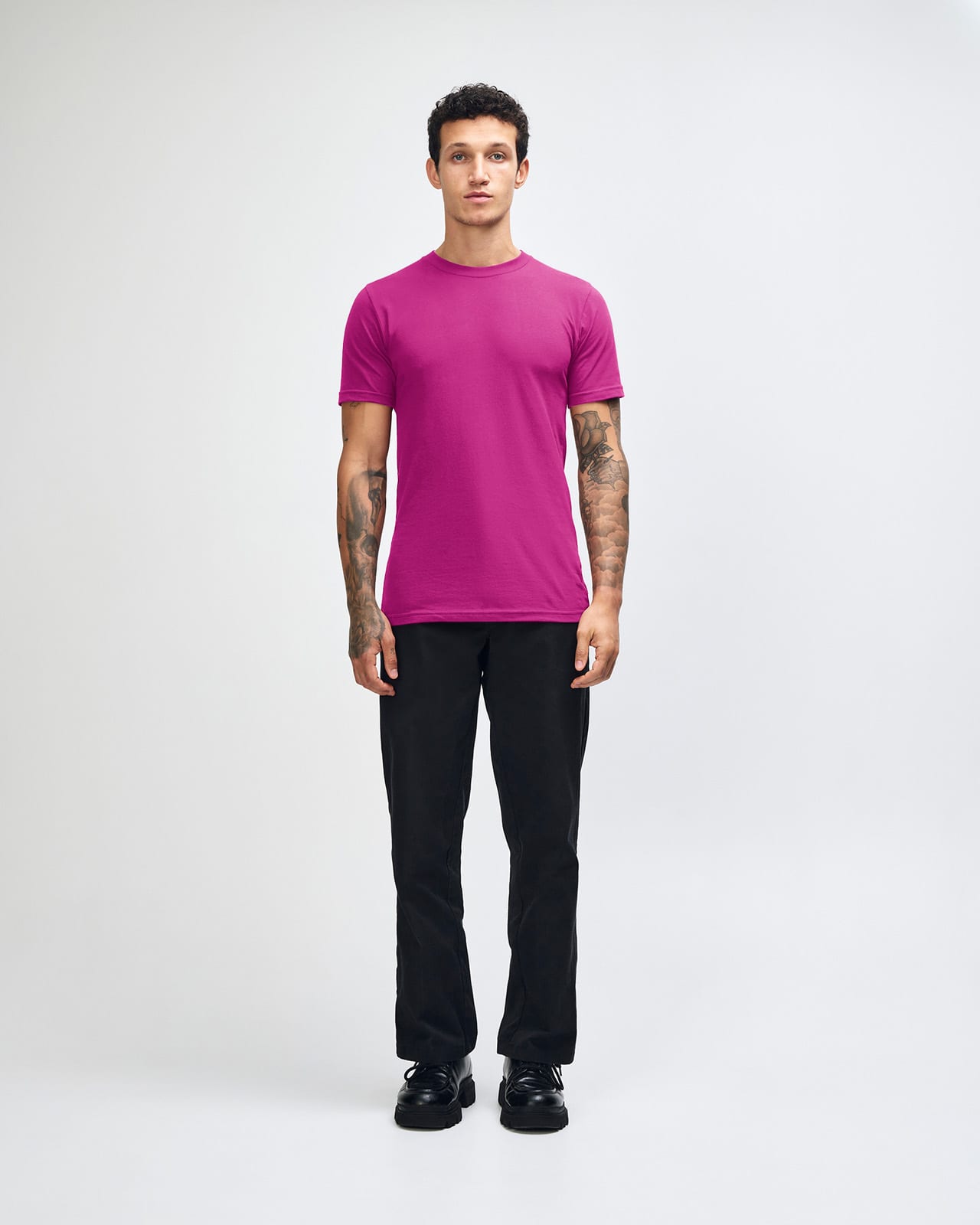 American Apparel Fine Jersey Short Sleeve T-Shirt GI-2001