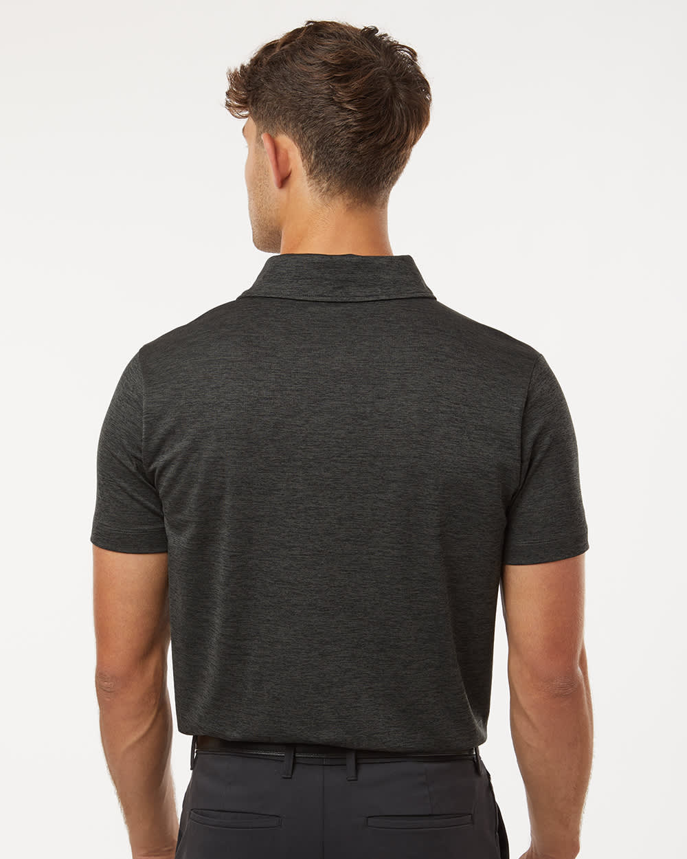 Men's Polyester Heather Melange Polo GI-4HM00