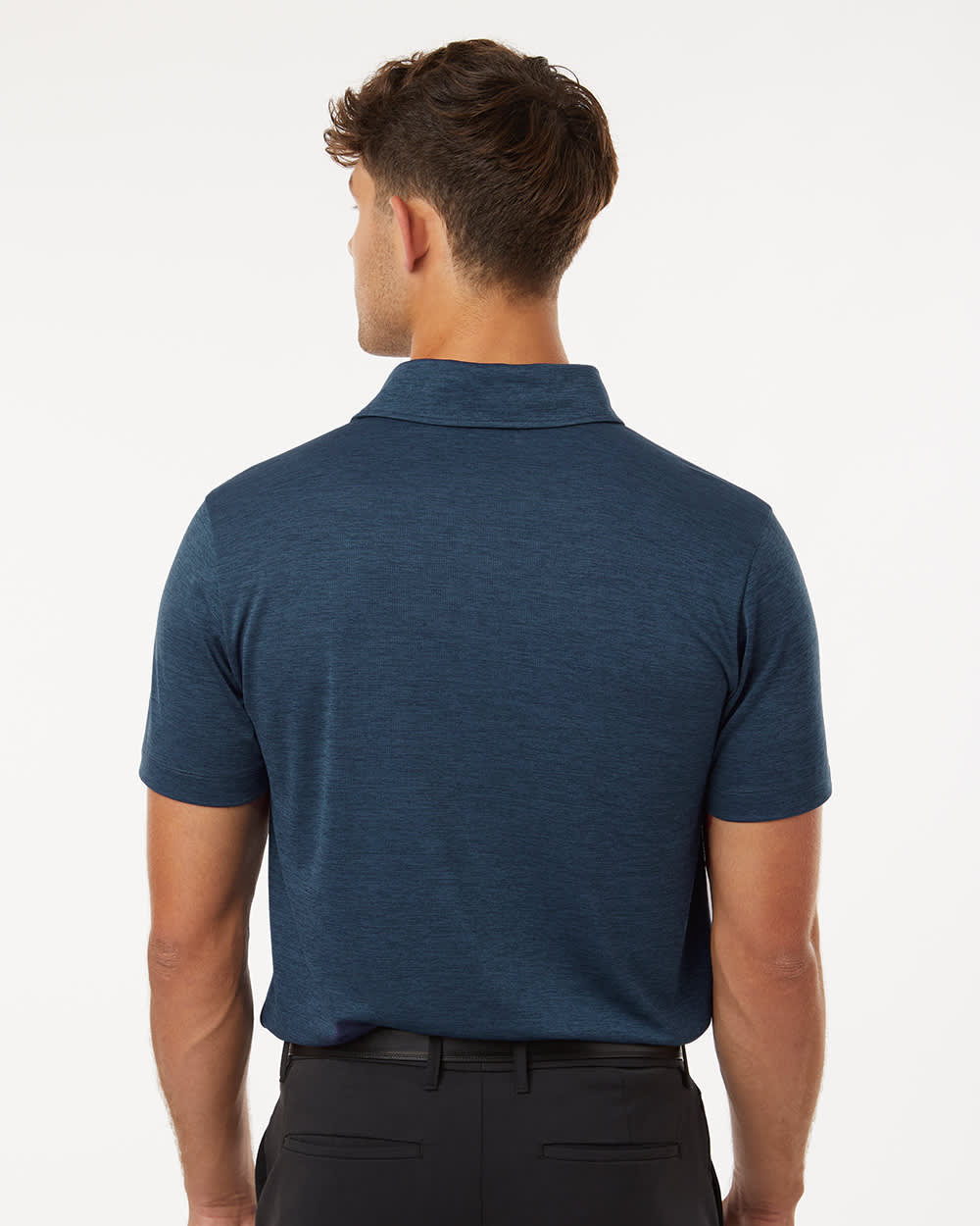 Men's Polyester Heather Melange Polo GI-4HM00