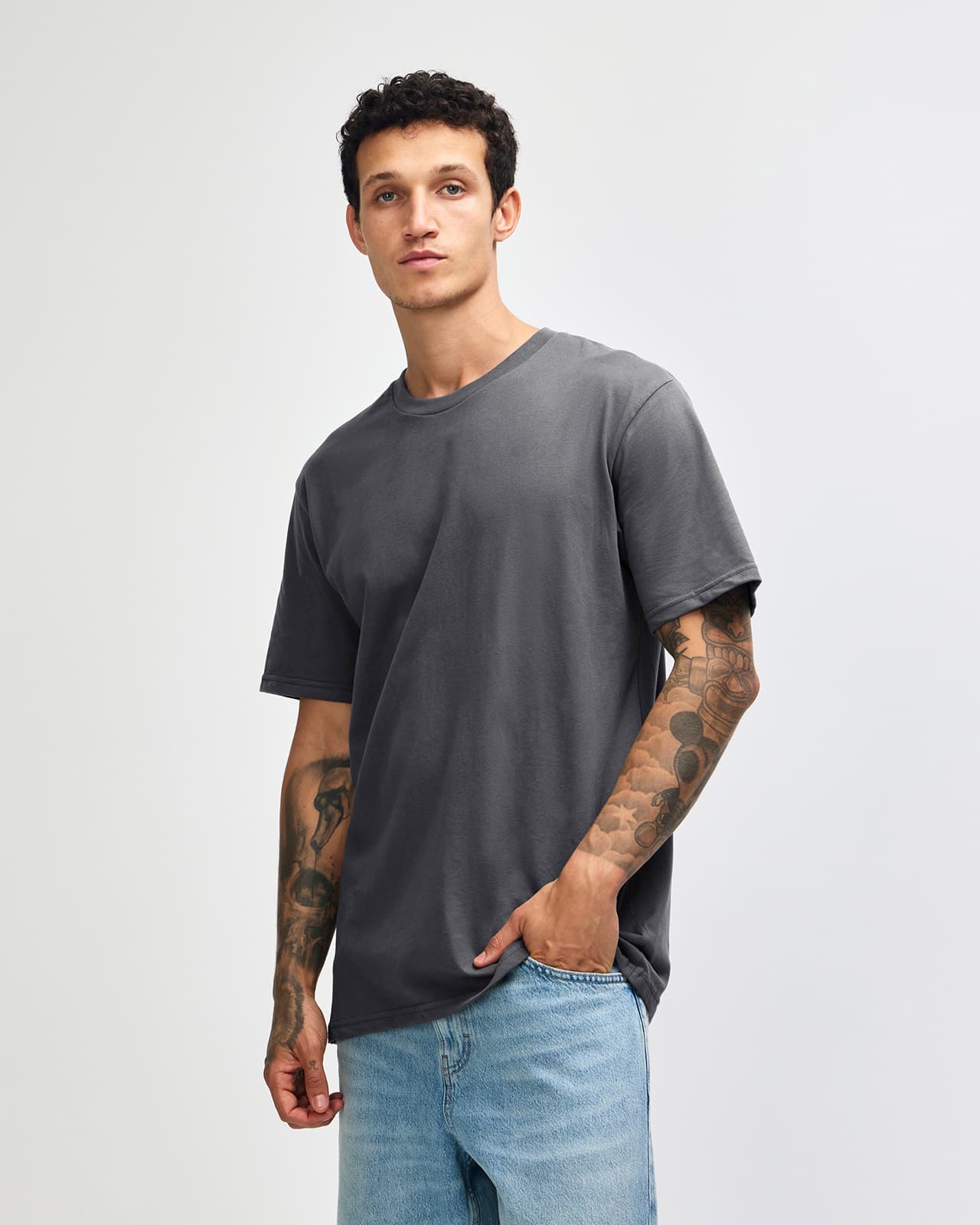 American Apparel Sueded Unisex Short Sleeve T-shirt GI-5389